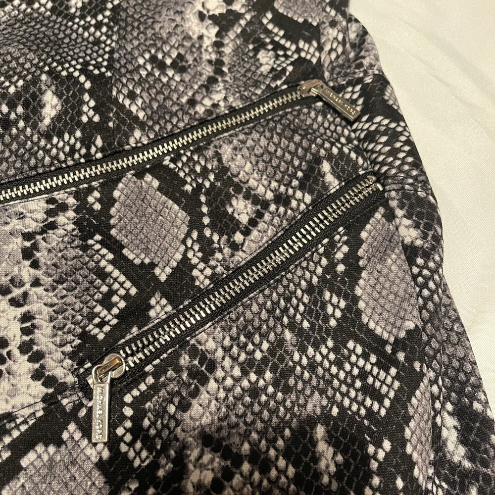 Michael Kors Aubergine Snakeskin Print - Picture 2 of 4